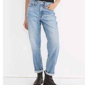 Madewell Tall Slouchy Boyjean - Riverspring Wash